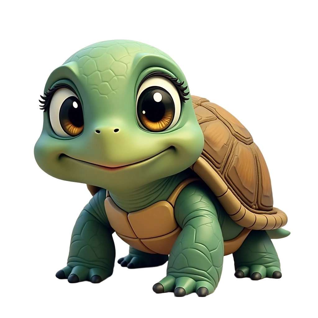 Cute Turtle Character